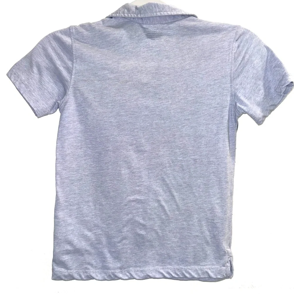 Calvin Klein Jeans Light Gray and Dark Blue Shirt - Picture 4 of 4